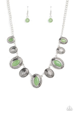 Load image into Gallery viewer, Textured Trailblazer Green Necklace