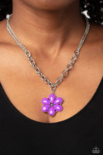 Load image into Gallery viewer, Dazzling Dahlia Purple Necklace