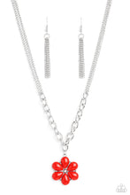 Load image into Gallery viewer, Dazzling Dahlia Red Necklace