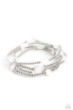 Load image into Gallery viewer, Geometric Guru White Bracelet
