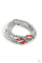 Load image into Gallery viewer, Twinkling Team Red Bracelet