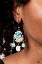 Load image into Gallery viewer, Organic Optimism White Earrings