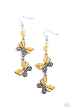 Load image into Gallery viewer, Spirited Soar Yellow Earrings