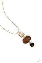 Load image into Gallery viewer, Walk the TWINE Gold Necklace