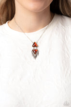 Load image into Gallery viewer, Under the FRINGE Brown Necklace