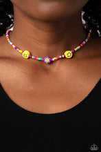 Load image into Gallery viewer, Flower Power Pageant Purple Necklace