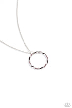 Load image into Gallery viewer, RING It Back Purple Necklace