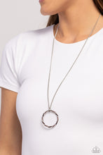 Load image into Gallery viewer, RING It Back Purple Necklace