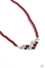 Load image into Gallery viewer, Pampered Pearls Red Necklace