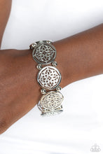 Load image into Gallery viewer, Filigree Fanfare Silver Bracelet