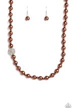 Load image into Gallery viewer, Countess Chic Brown Necklace