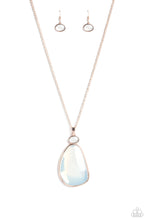 Load image into Gallery viewer, Geometric Glow Rose Gold Necklace