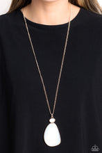 Load image into Gallery viewer, Geometric Glow Rose Gold Necklace