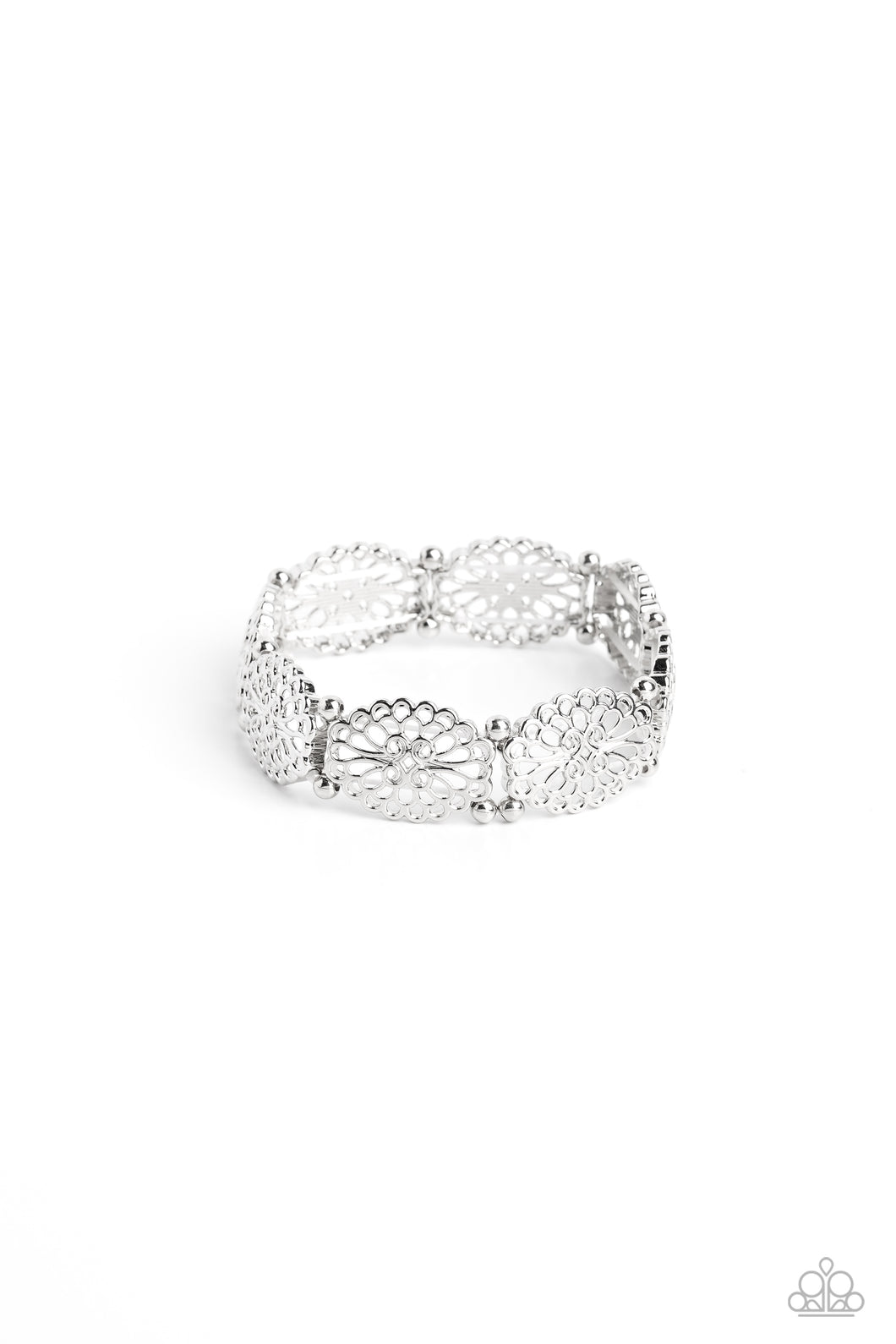 Curly Chic Silver Bracelet
