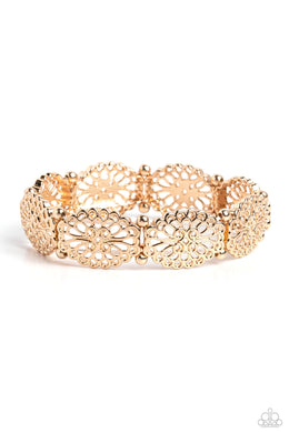 Curly Chic Gold Bracelet
