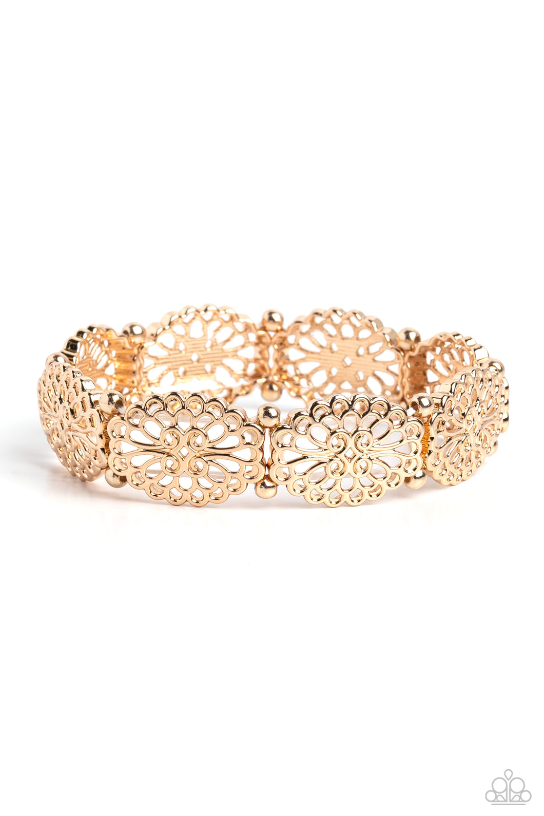 Curly Chic Gold Bracelet