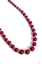 Load image into Gallery viewer, Manhattan Mogul Red Necklace