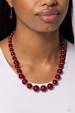 Load image into Gallery viewer, Manhattan Mogul Red Necklace