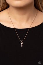 Load image into Gallery viewer, LOVE-Locked Rose Gold Necklace