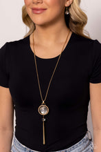Load image into Gallery viewer, Rotating Radiance Gold Necklace