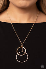 Load image into Gallery viewer, Wishing Well Whimsy Gold Necklace
