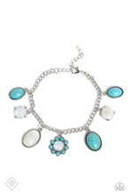 Load image into Gallery viewer, Cowboy Charm Blue Bracelet
