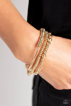 Load image into Gallery viewer, Monochromatic Medley Gold Bracelet