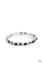 Load image into Gallery viewer, The Gem Genie Black Hinged Bracelet