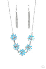 Load image into Gallery viewer, Flora Fantasy Blue Necklace