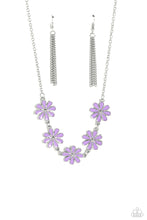 Load image into Gallery viewer, Flora Fantasy Purple Necklace