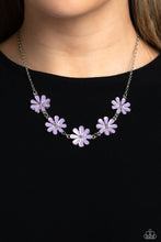 Load image into Gallery viewer, Flora Fantasy Purple Necklace