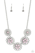 Load image into Gallery viewer, Mandala Mosaic Pink Necklace