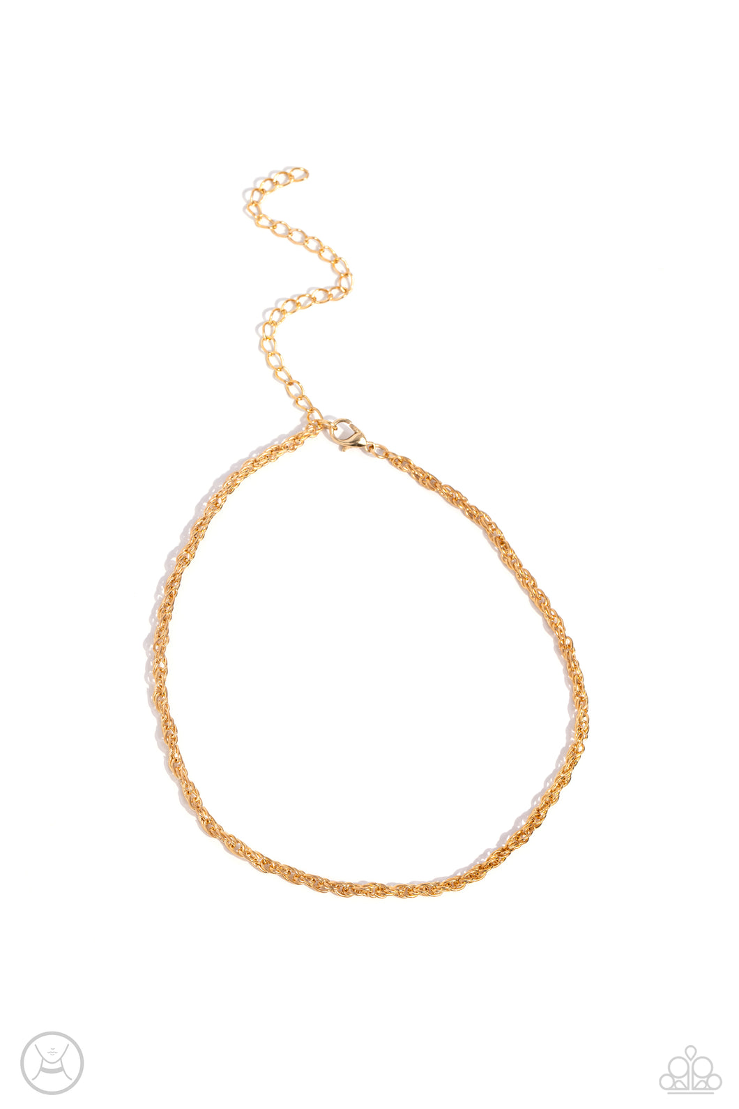 Glimmer of ROPE Gold Choker