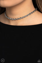 Load image into Gallery viewer, Never Lose ROPE Silver Choker