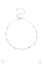 Load image into Gallery viewer, Public Display of Affection Silver Choker
