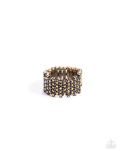 Load image into Gallery viewer, Vividly Vertical Brass Ring