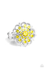 Load image into Gallery viewer, Love ROSE Yellow Skinny Band Ring