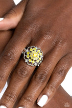 Load image into Gallery viewer, Love ROSE Yellow Skinny Band Ring