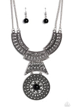 Load image into Gallery viewer, Fetching Filigree Black Necklace