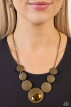 Load image into Gallery viewer, EDGY or Not Brass Necklace