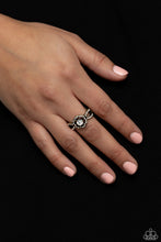 Load image into Gallery viewer, Will FLOWER Brass Skinny Band Ring