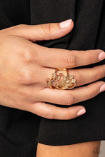 Load image into Gallery viewer, What ROSE Around Gold Ring