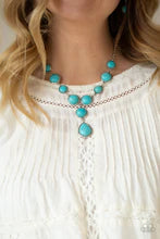 Load image into Gallery viewer, Terrestrial Trailblazer Blue Necklace