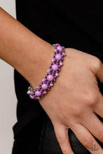 Load image into Gallery viewer, Pop Art Party Purple Bracelet