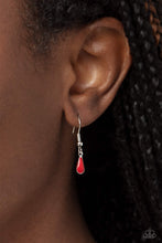 Load image into Gallery viewer, Drop-Dead Dance Red Necklace