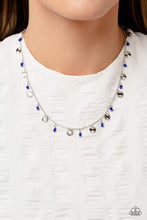 Load image into Gallery viewer, Sand Dollar Sass Blue Necklace