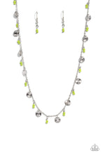 Load image into Gallery viewer, Sand Dollar Sass Green Necklace