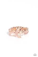 Load image into Gallery viewer, Astral Allure Rose Gold Skinny Band Ring