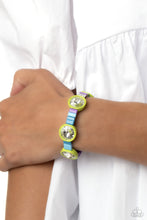 Load image into Gallery viewer, Multicolored Madness Green Bracelet