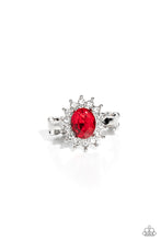 Load image into Gallery viewer, Red Carpet Reveal Red Skinny Band Ring